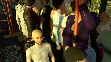 Busting Blue Nuts on Public Transit