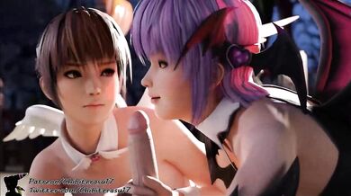 Two girls, one cock: a lesson in sharing