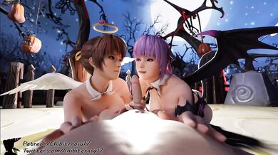 Two girls, one cock: a lesson in sharing