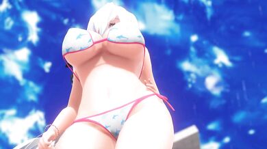 Jailbait Nympho in a Bikini Shakes Her Ass