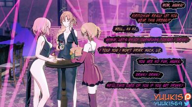 Asuna's Wild Night Out: A No-Sound NTR Porn Adventure