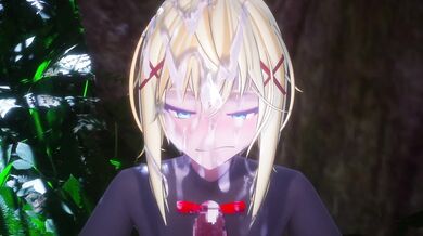 Cumming of the Burst Witches and Mitsuboshil's Cruci-Fuck