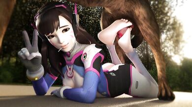 - Pooch Pounding with D.va