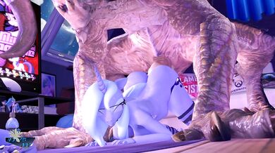 HoovesArt presents Luna Attention - A XXX Parody of the My Little Pony Universe