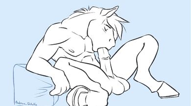 Masturbating pony play