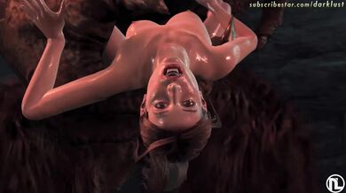 Cumming Together: The Ultimate End - Lara Croft's Dark Desires