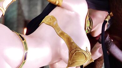The Ruler's Sexual Pleasure with Her Royal Beast
