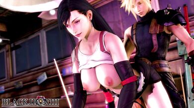 Tifa's Cloudy Delight - Black JR XIII