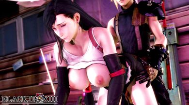 Tifa's Cloudy Delight - Black JR XIII