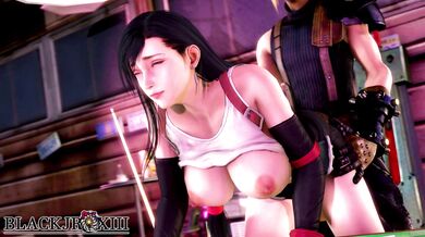 Tifa's Cloudy Delight - Black JR XIII