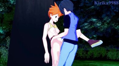 The Horny Water Pokémon Trainer: Kasumi's Wet Adventures with Pikachu and Friends