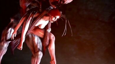 Monstrous Ejaculations Invade Triss's Body - Fatcat17