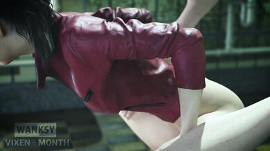 - Claire Redfield's Masturbating Adventure in 3D