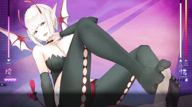 A Succubus Academy Footjob Fetish