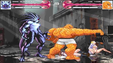 The Thing Fucks Bara Blacheart in MUGEN Episode 3