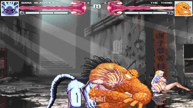 The Thing Fucks Bara Blacheart in MUGEN Episode 3