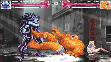The Thing Fucks Bara Blacheart in MUGEN Episode 3