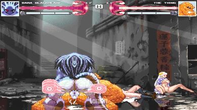The Thing Fucks Bara Blacheart in MUGEN Episode 3