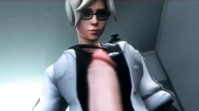 Horny Nurse Checks Up on a Patient [DominoTheCat]