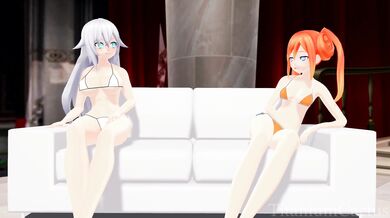 [TitaniumCactus] Neptunia girls orgy insects