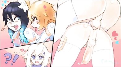 Venti's Anal Creampie Surprise for Aether [Nelewdy]