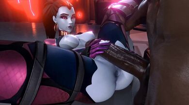 Blacked Overwatch Sluts' Gangbang