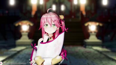 Gokuraku Jodo's Sakura Miko Get Fucked in R18 Vtuber MMD Porn Video 'Dance + Sex'
