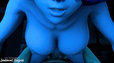 Lieutenant Flapjack Gets Fucked by Hsien-Ko in 'Hsien-Ko Rides Again'