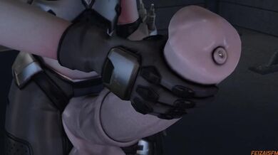 Futa Tracer and Widowmaker Get Freaky in Futanari Feizaisfm