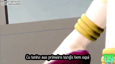 O Título de este vídeo de Hentai é A Primeira Missão Secundária de Momo e Kendo Traduzida PT-BR.