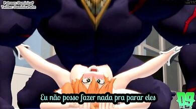 O Título de este vídeo de Hentai é A Primeira Missão Secundária de Momo e Kendo Traduzida PT-BR.