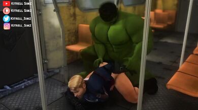 American Booty Hulk Smash!