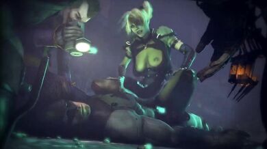 Batman and Harley's Rough Love Triangle with the Joker Capturing Every Angle - The Cunnysseur
