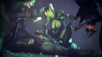 Batman and Harley's Rough Love Triangle with the Joker Capturing Every Angle - The Cunnysseur