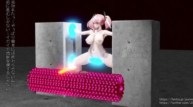 Futanari Bremerton's Cosmic Adventure: Warping into an Orgasmic Reality