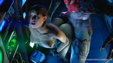 Jill Valentine's Sexual Encounter with a Tyrannical Dictator in Her Resident Evil 3 Outfit