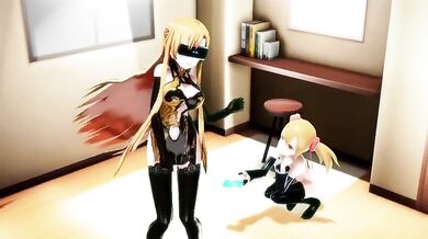 Sword Art Online X Virtual Reality Netorare X Give Me Give Me