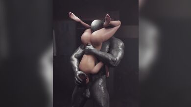 Aussie Moira Busts a Nut with Mr. X in 69 Position