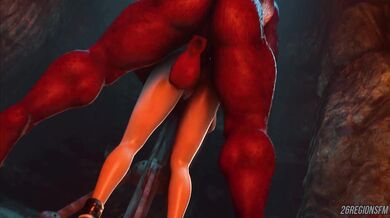 Red Devil's Unforgettable Ride with Mai Shiranui in 26 Regions of Ecstasy!