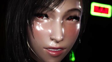 Tifa's Slammed by a Huge Orc Dick, Gaping Pussy Gets Stretched!