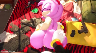 Amy and Shadow's Loud Orgasmic Encounter