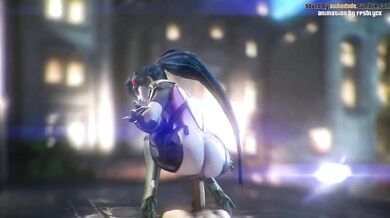 Widowmaker's Anal Thrill Ride - FPS Bareback