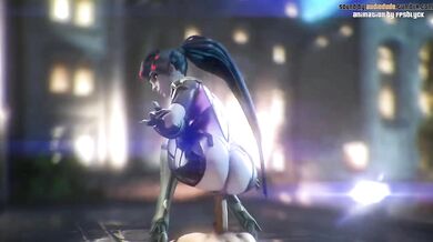 Widowmaker's Anal Thrill Ride - FPS Bareback
