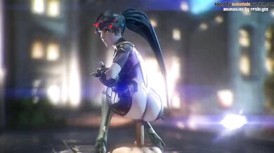 Widowmaker's Anal Thrill Ride - FPS Bareback
