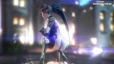 Widowmaker's Anal Thrill Ride - FPS Bareback
