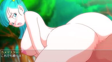 Bulma's Sexy Time with Krillin in 'Kame Paradise' [Custom Hentai Anime]