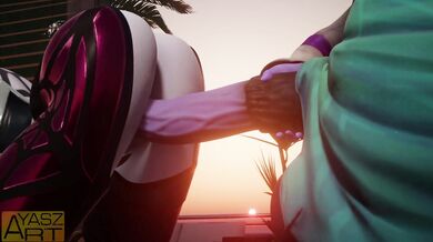 Widowmaker gets stuffed with Futanari Soraka's cock and pussy