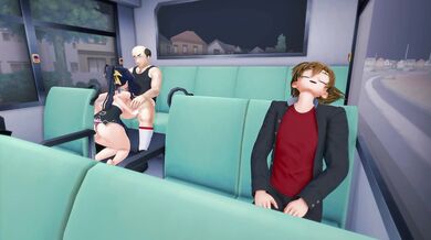 Cuckolding a Busty Glasses Lass in Class: NTR Ride with Akeno