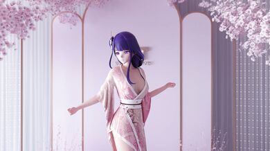 [77TRendering] Sexy Raiden's Naked Dance Party!