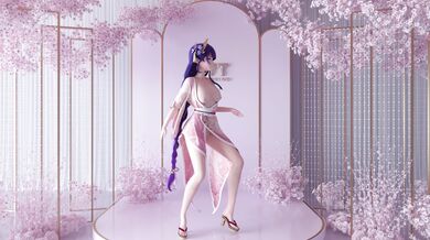 [77TRendering] Sexy Raiden's Naked Dance Party!